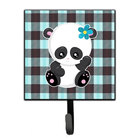 Jensendistributionservices Panda on Plaid Leash or Key Holder MI1657609